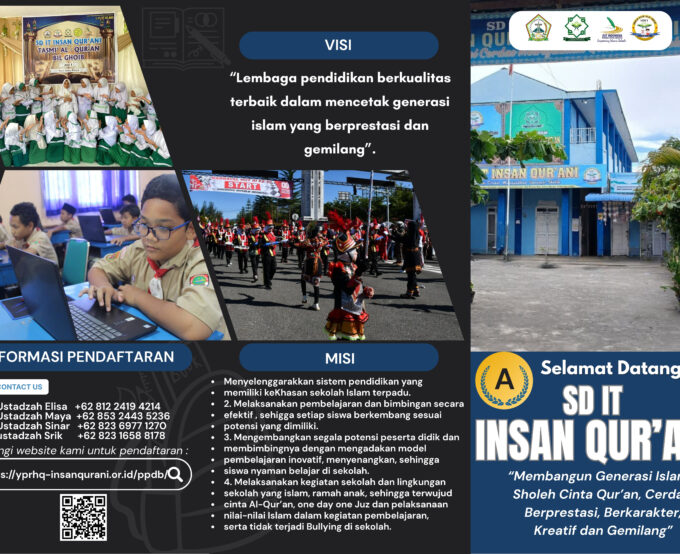 Brosur Penerimaan Siswa Baru SDIT Insan Qur'ani 2026/2027